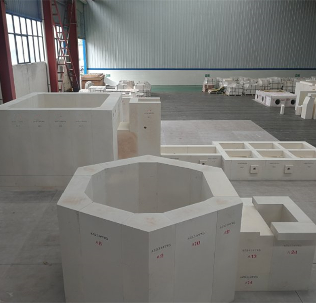 Fused cast AZS brick 41 for glass furnace